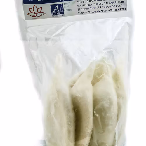 Squid tubes U5 w/o head 1kg