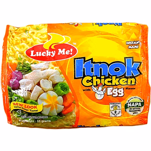lucky me Itnok chicken flavour
