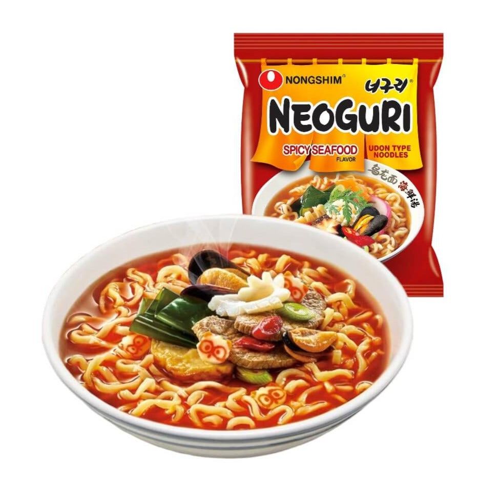 Nongshim Neoguri ramyun seafood & spicy  120g