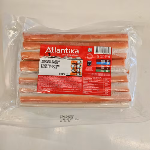 ATLANTIKA Surimi sushi stick 500g