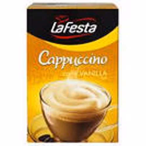 LAFESTA Cappuccino kafe Vanilla  6 stk 250g