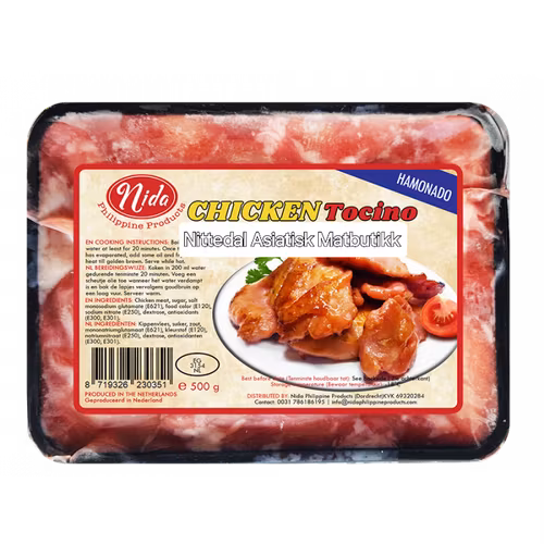 Nidas chicken tocino 500g
