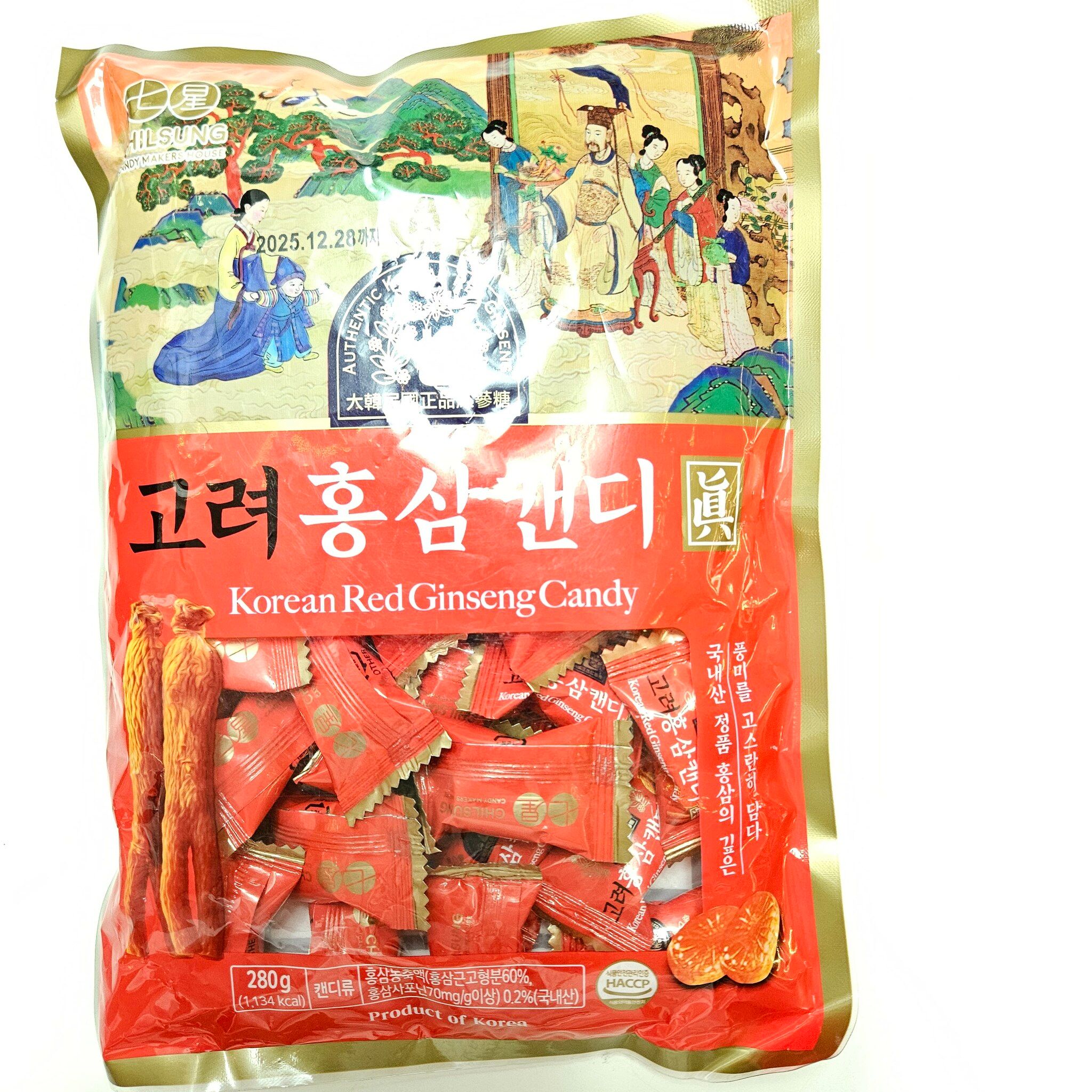 Korean Red Ginseng Canday 280g