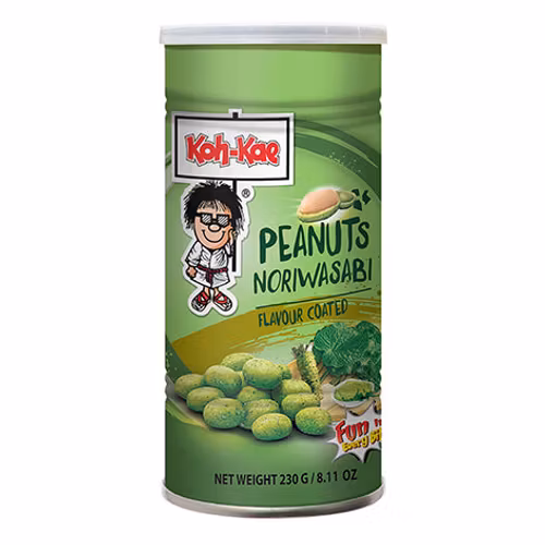 Koh Kae Peanuts Nori Wasabi Flavor Coated 105g