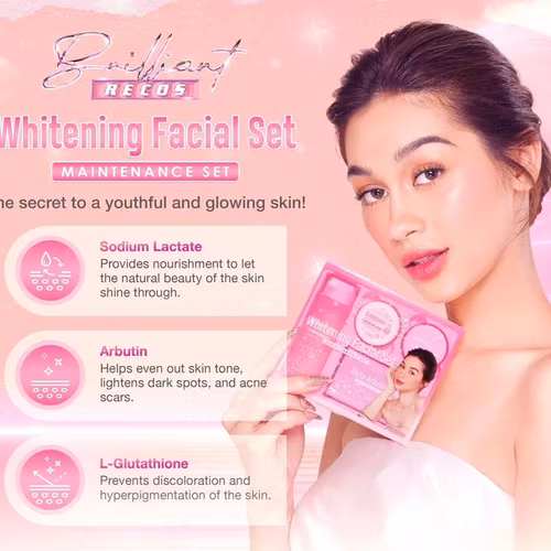 Brilliant skin Whitening facial set