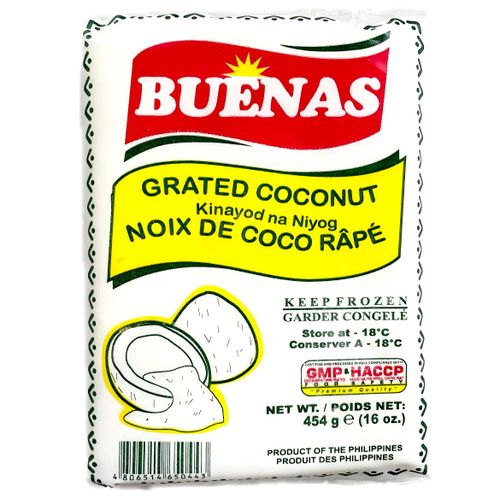 Buenas revet kokosnøtt (Kinayod na Niyog) 454g