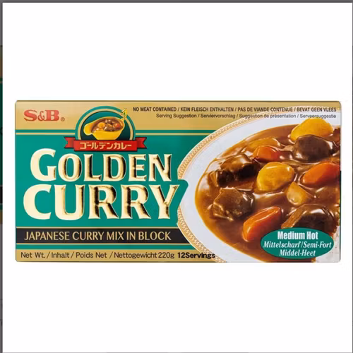 Golden Curry Medium Hot 220g