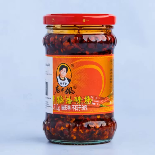 Lao gan ma  crispy chili in oil 210g