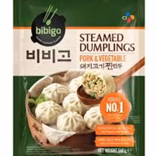Bibigo Steamed Dumplings chicken & vegetable 560g