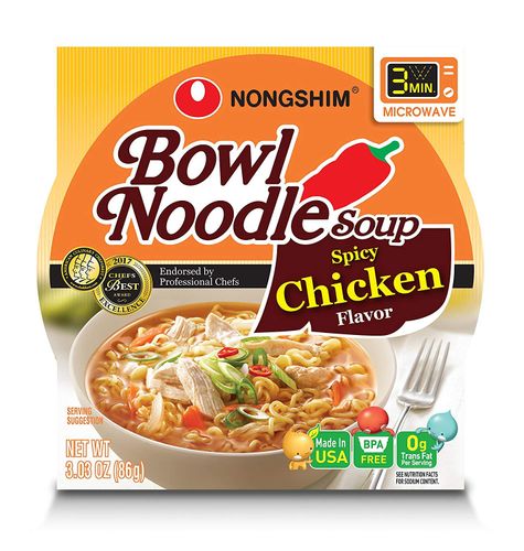 NONGSHIM Bowl noodle - Spicy Chicken