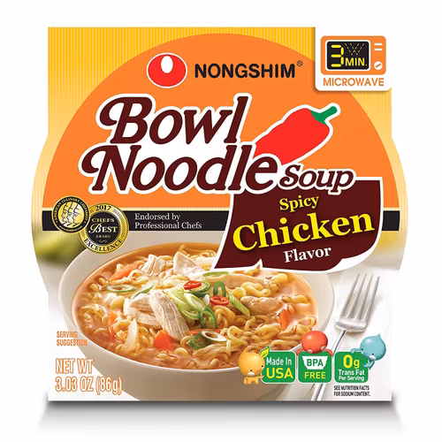 NONGSHIM Bowl noodle - Spicy Chicken
