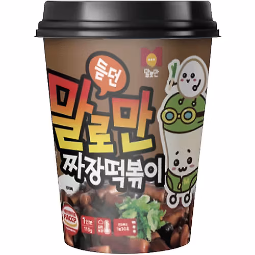 Jjajang cup tteokbokki  rice cake 115g