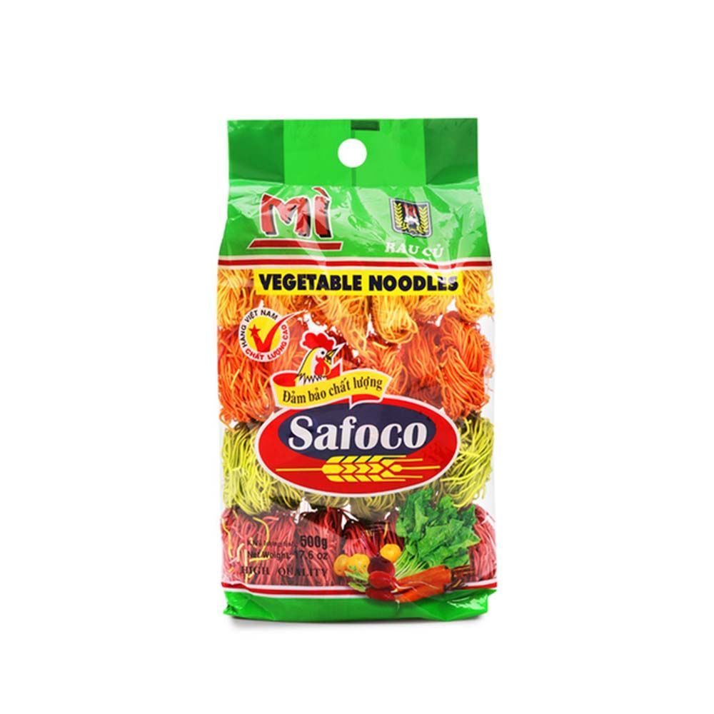 Safoco vegetables noodle  4 colours  500g