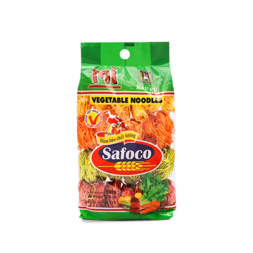 Safoco vegetables noodle  4 colours  500g