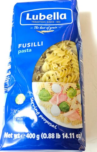 Lubella fusilli pasta tradition 1881 the best of grain 400g