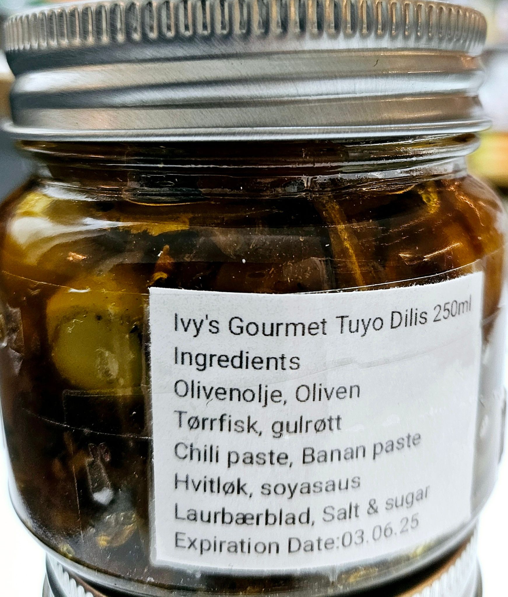 Ivy's Gourmet Dilis tuyo 250ml