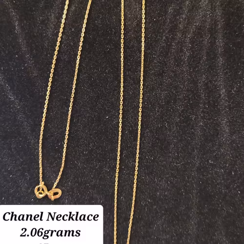 Chanel Necklace 2.06grams ( 45cm  )