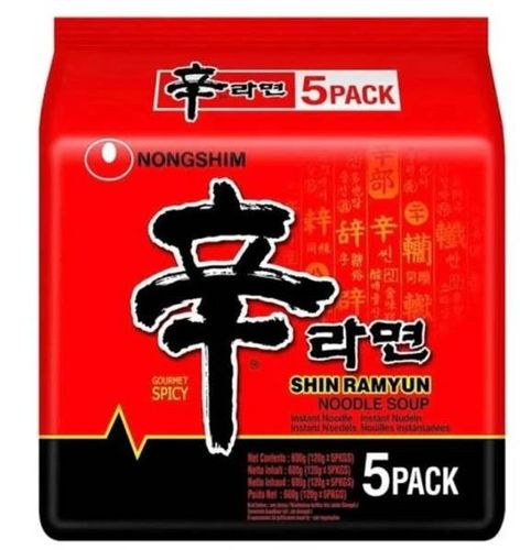 Shin Ramyun Nudler Nongshim 5x120g