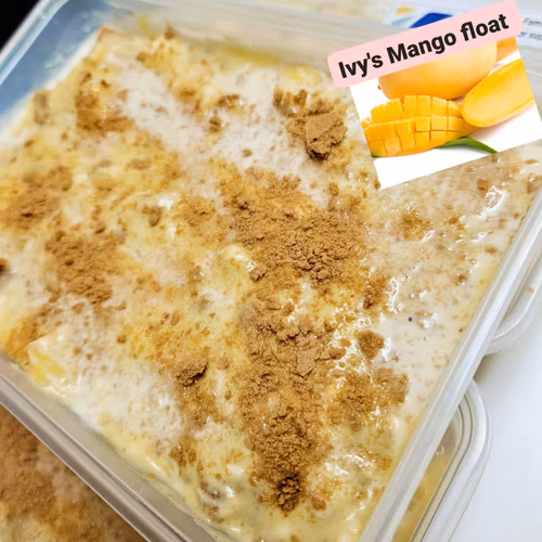 Ivy's creamy mango float 400g