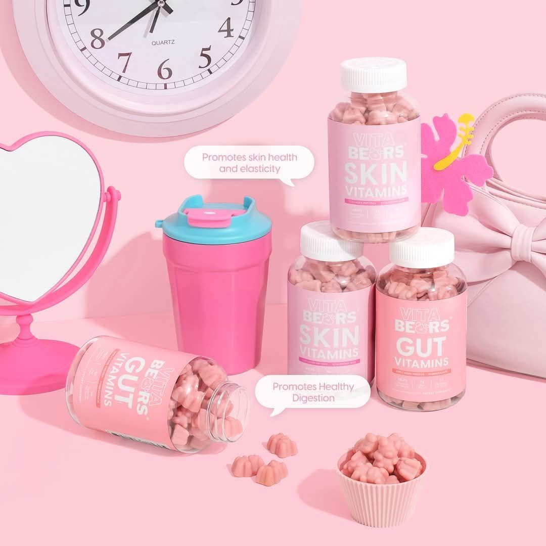 Vita Bear Gut vitaminer / VITA BÆRNER DETOX VITAMINER 60 GUMMIES