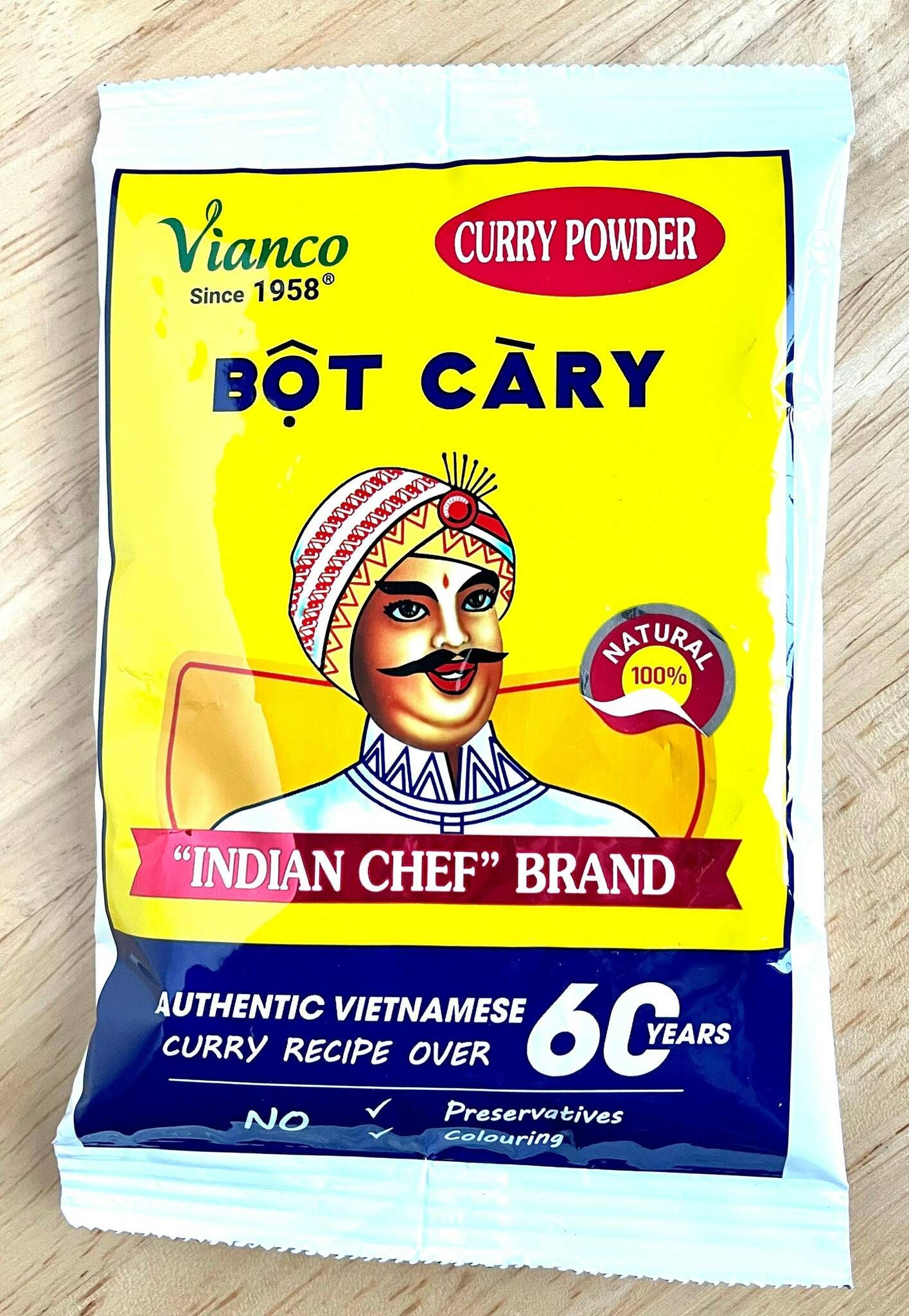 Curry powder indian chef  50g