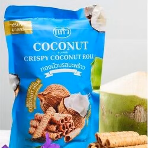 KAEW CRISPY ROLLS KOKOSSMAK 100G
