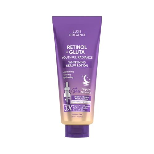 Luxe Organix Retinol + Gluta Serum Lotion 350ml