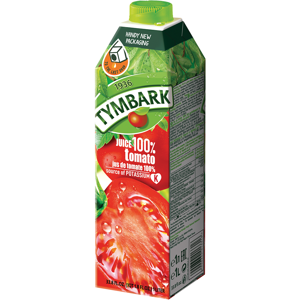 Tymbark Tomato juice 1L  perfect for our skin and pure Collagen