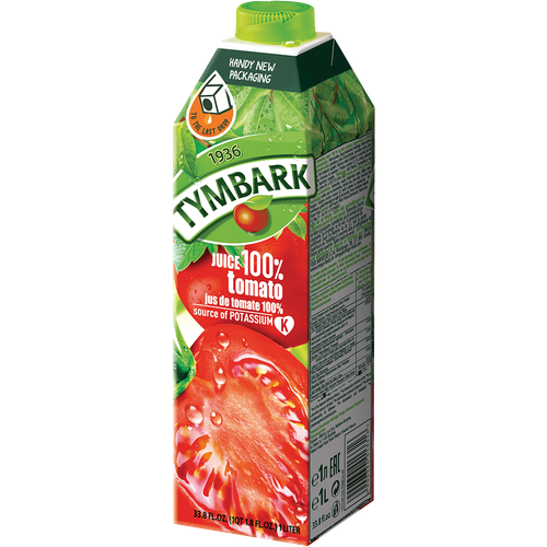 Tymbark Tomato juice 1L  perfect for our skin and pure Collagen