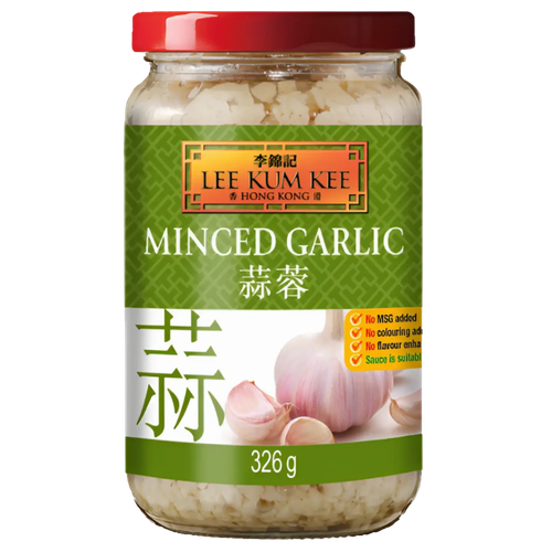 Lee kum kee  mince garlic 326g ( super tilbud )