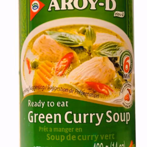 Aroy-D Green curry soup 400g ( Super tilbud )