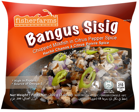 Fisherfarms bangus sisig 200g