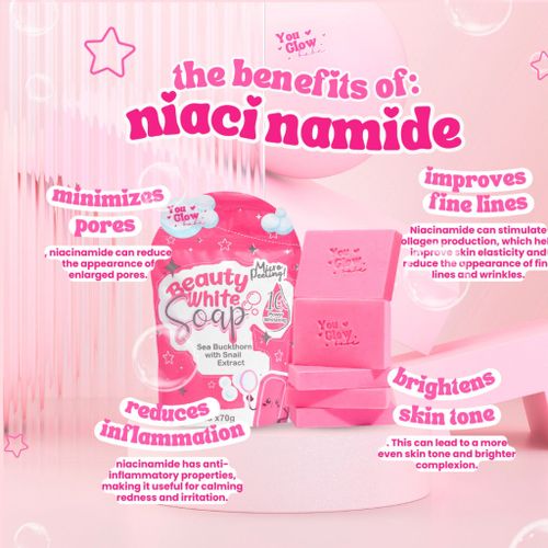 You Glow Babe Beauty white  soap  70 g x 5 stk)