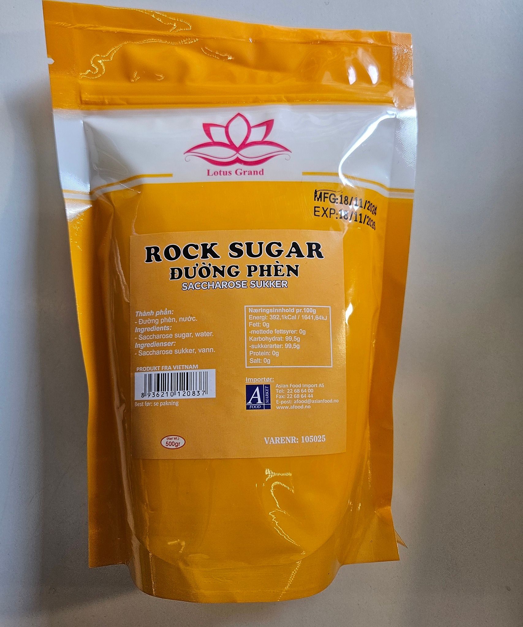 Rock sugar 500g