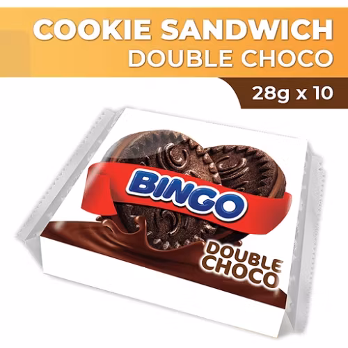Bingo Cookie Sandwich Sjokoladebelagt sjokoladesandwich | 28g 10s