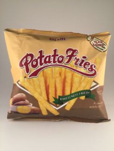 Oishi potato fries baked  not fried 50g