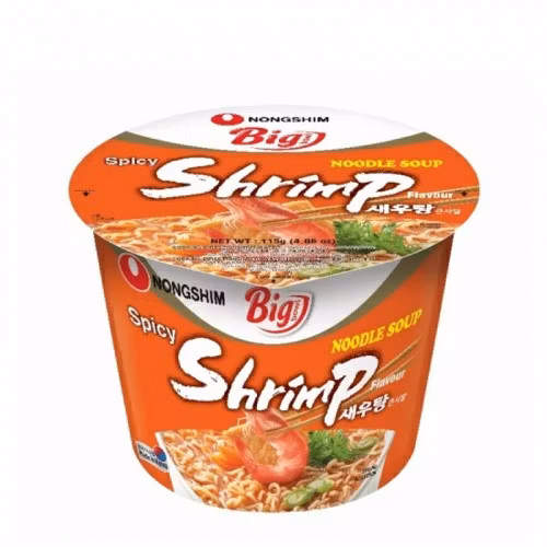 Nongshim Spicy Shrimp Noodle Soup 115g