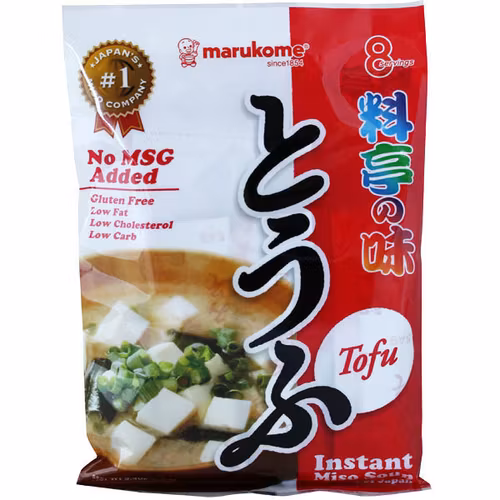 Instant miso soup tofu & Wakame, gluten-free  products of Japan  152g