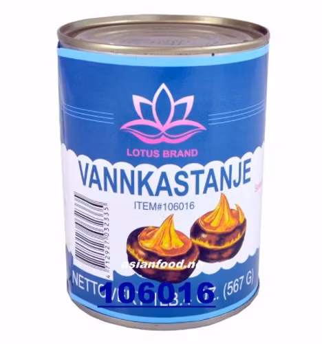 LOTUS Water chestnuts (WHOLE  567g