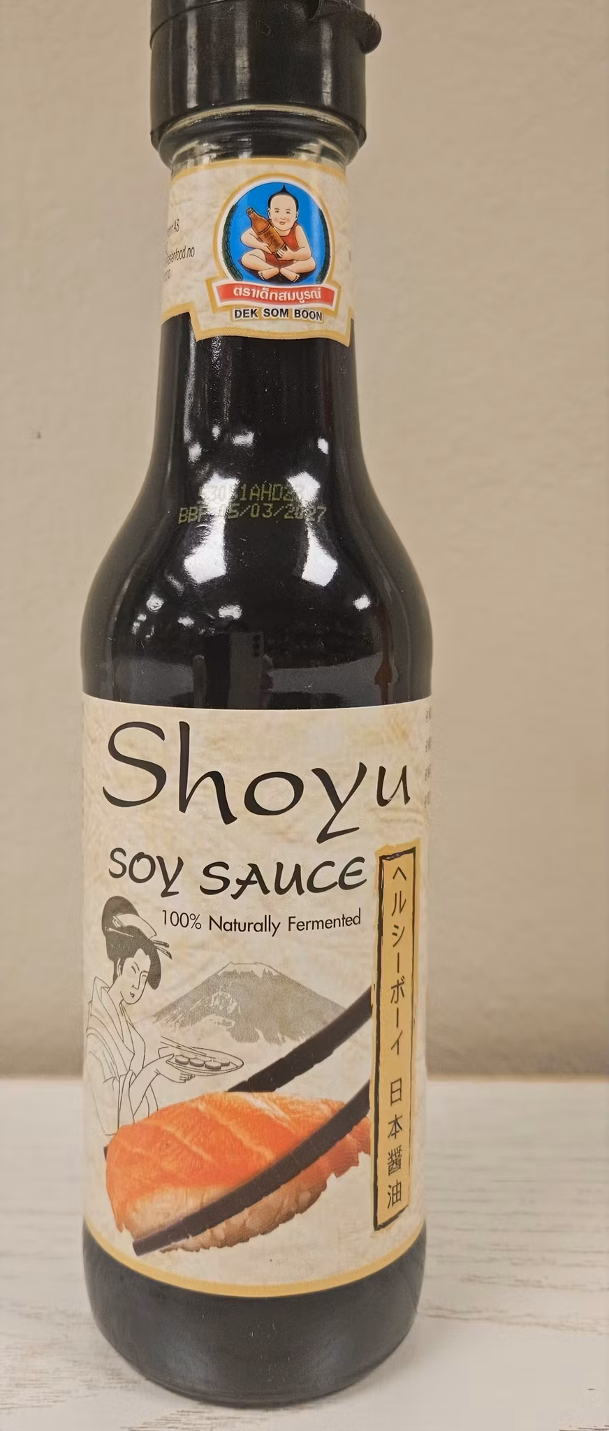 Shoyu  soy sauce 100% naturlig fermented