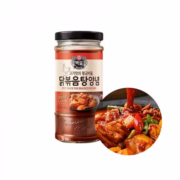 Beksul spicy sauce stir fried chicken 490g