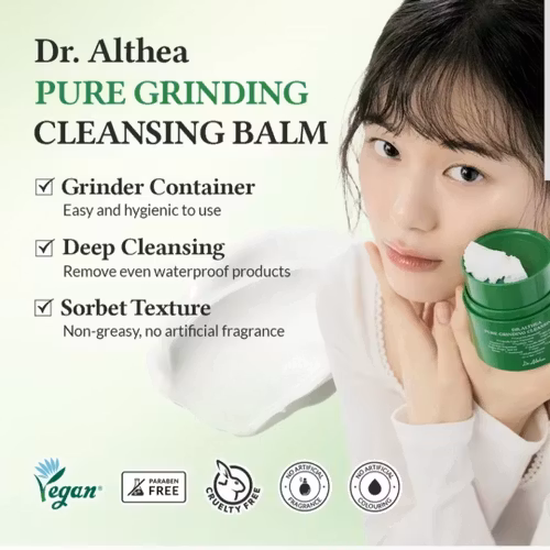 DR. ALTHEA PURE GRINDING CLEANSING BALM 50ML +3 DR. ALTHEA PURE GRINDING CLEANSING BALM 50ML KOREAN SKINCARE