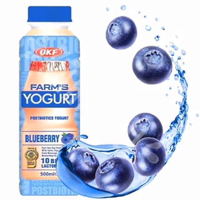 NYHET - OKF Farm's Yogurt blueberry