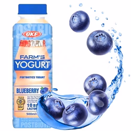 NYHET - OKF Farm's Yogurt blueberry