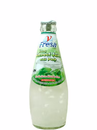 -Fresh Ung kokosnøttjuice med fruktkjøtt  290 ml