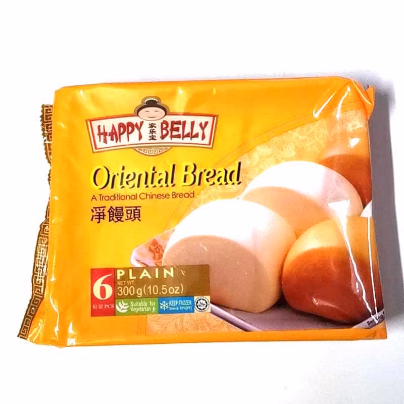 Bums HAPPY BELLY Oriental bread (6pcs) 300g 中华净馒头6只装300克