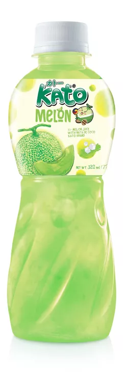 Kato Melonjuice med Nata de Coco, 320 ml,