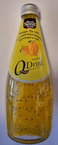 Q-DRINK Basil seed drink with Mango 290ml