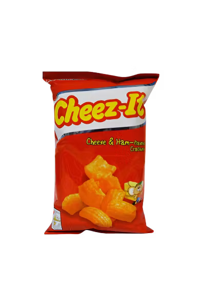 Cheez-iIt cheese & Ham flavour