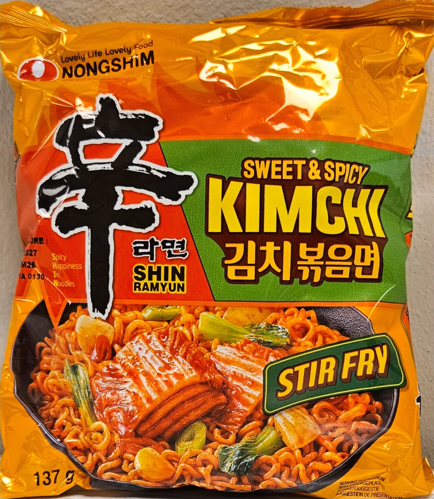 Nongshim  sweet & spicy  kimchi